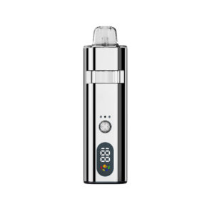 Silver 1.0ml all glass disposable vape pen