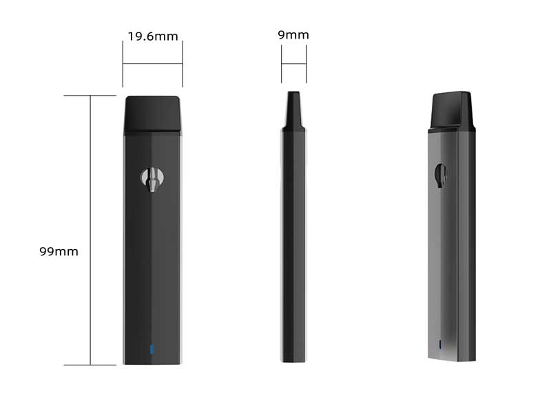 1.0ml rechargeable disposable weed pen