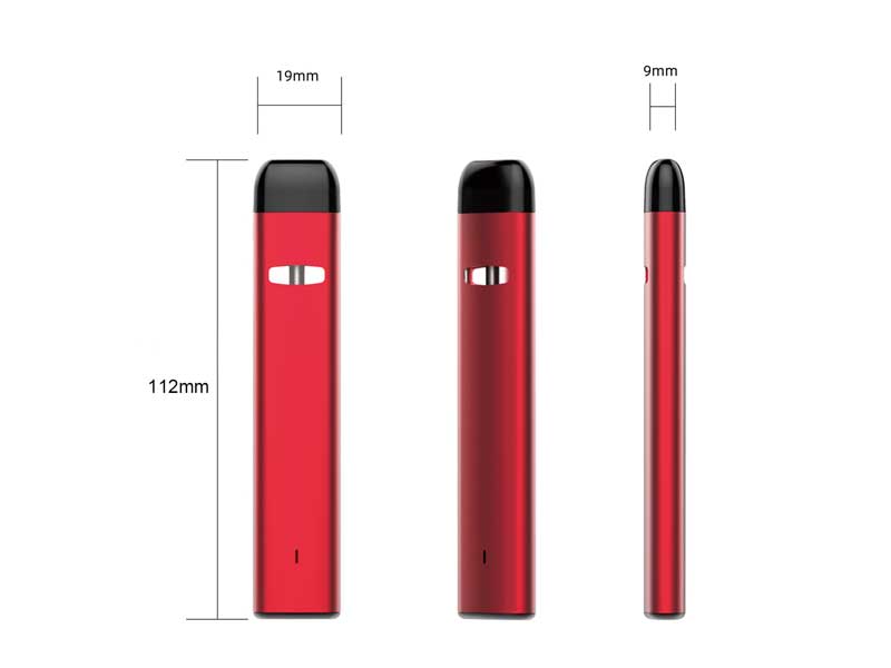 empty rechargeable thc o disposable pen